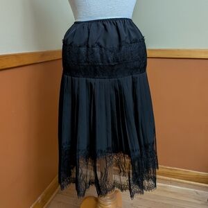 Black Lace Women's Skirt